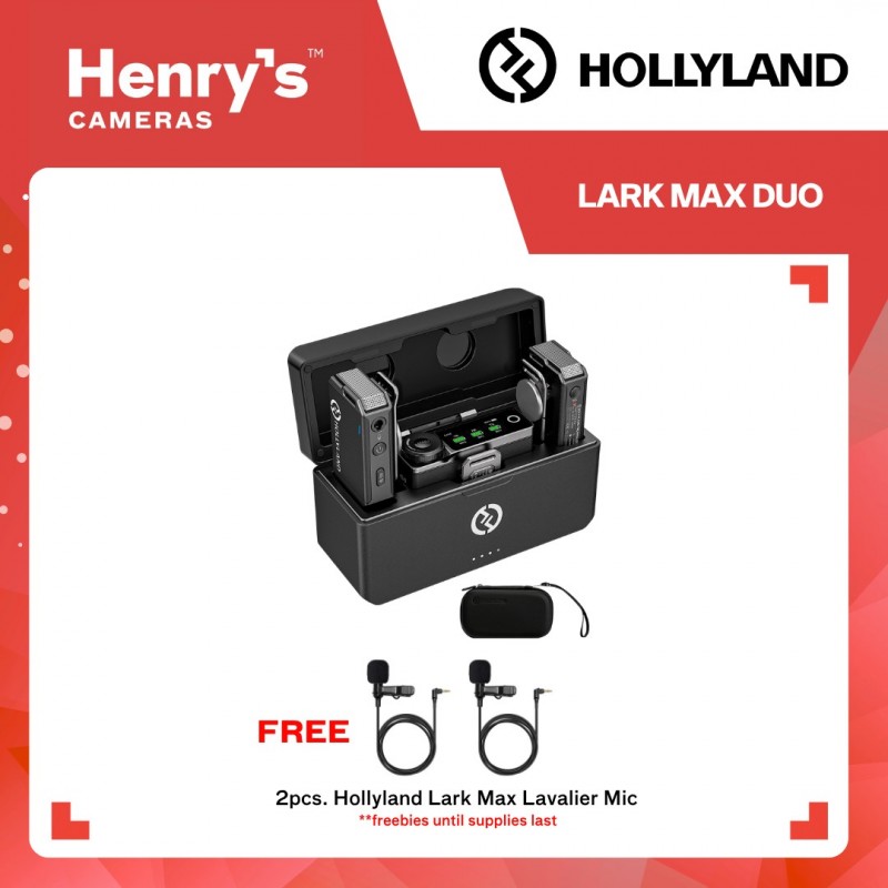 Hollyland LARK MAX Duo + 磁気ペンダント付き Hollyland Lark Max Duo